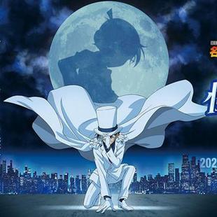 柯南vs怪盗基德周边金属徽章冰箱贴小礼物配饰书包装 饰pin