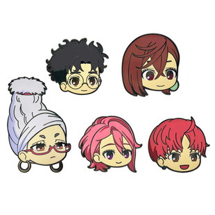 胆大党动漫周边金属徽章 当哒当绫濑桃高仓健书包装饰胸针pins