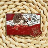 动漫周边吸血鬼骑士金属徽章 玖兰枢仿珐琅金属胸针书包配饰pin