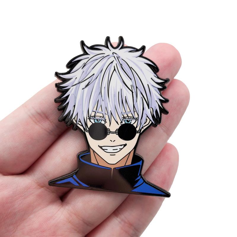 咒术回战五条悟金属徽章胸针