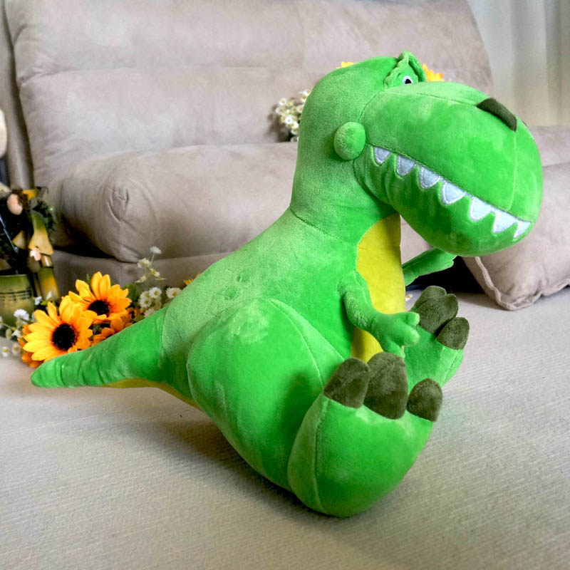 毛绒玩具恐龙 霸王龙公仔 搞怪超可爱的儿童毛绒玩具车载超软公主