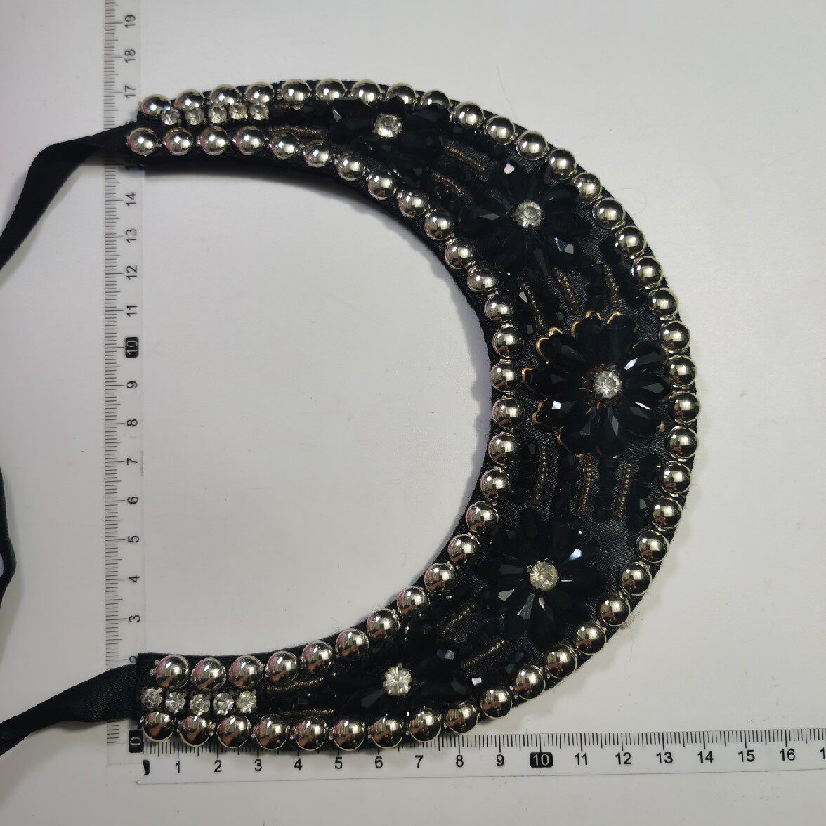 2019 NEW PRODUCTS VERSATILE CLOTHING DECORATION COLLAR KOREAN VERSION MOON FLORET FAKE COLLAR CRYSTAL FAKE COLLAR NECKLACE