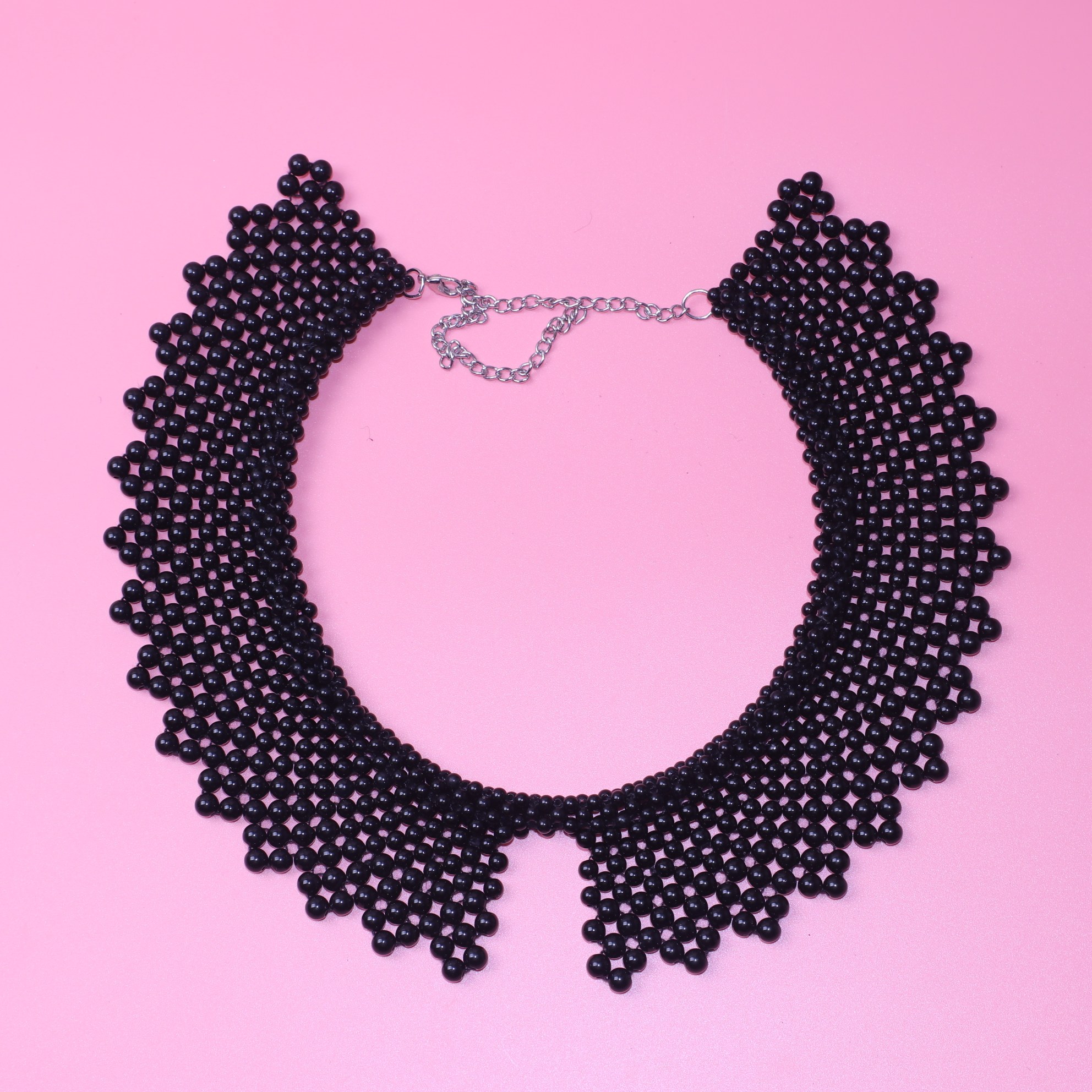 FASHION WOMENS SHORT PEARL FALSE COLLAR KOREAN KOREAN VERSION EXAGGERATED ACCESSORIES FAKE COLLAR PEARL NECKLACE B20