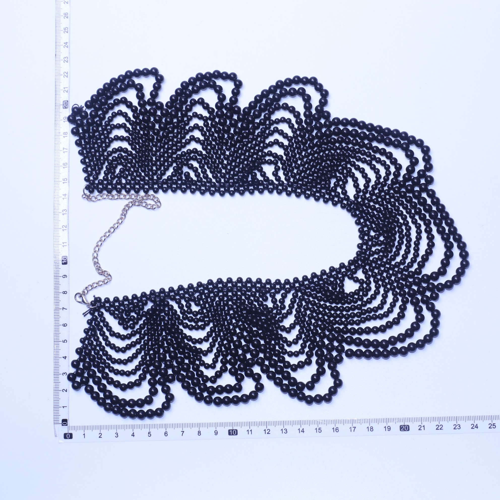 TASSEL WHITE HANDMADE PEARL WOMENS NECKLACE FALSE COLLAR PEARL FALSE COLLAR CLOTHING ACCESSORIES B10