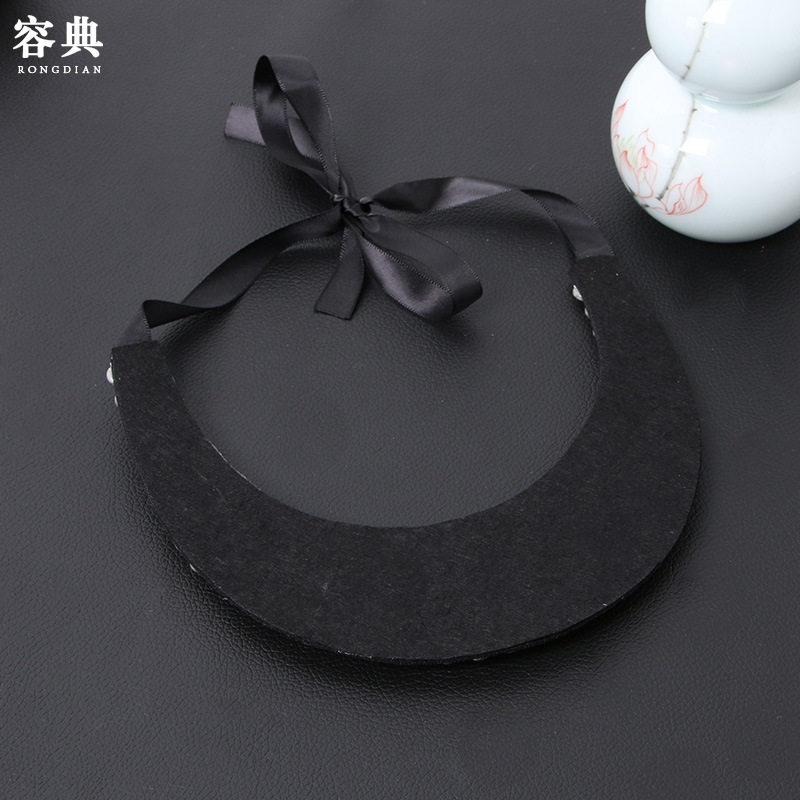 2019 NEW PRODUCTS VERSATILE CLOTHING DECORATION COLLAR KOREAN VERSION MOON FLORET FAKE COLLAR CRYSTAL FAKE COLLAR NECKLACE