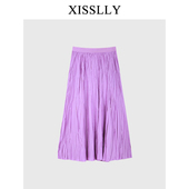 新品 2025夏款 XISSLLY 半身裙237333093 CC专享