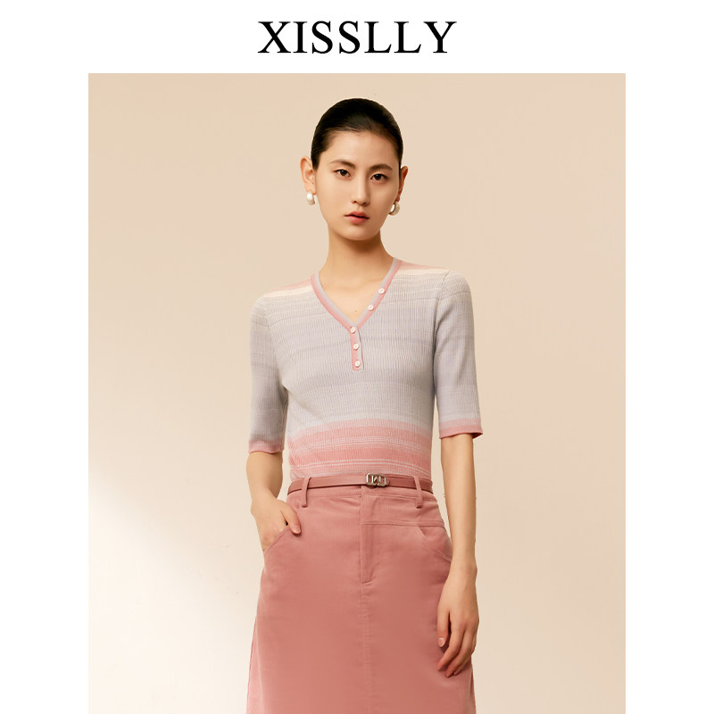 XISSLLY 2025秋款新品上衣238110133,女装/女士精品,汉服连衣裙,淘宝优惠券,粉丝福利购,淘宝优惠卷