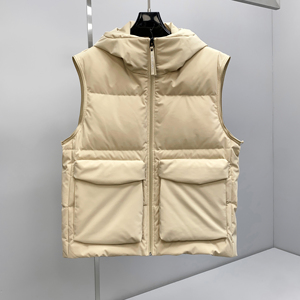 8040P49025冬季新款90%白鸭绒可脱卸袖羽绒服控698