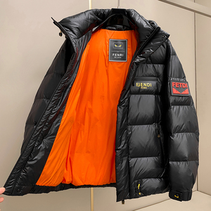8228P450 25冬季新款 90%白鸭绒微阔双层领休闲羽绒服  控598图片