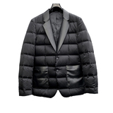 25697P45025冬季90%白鸭绒绵羊皮小西装羽绒控658，男装西服套装，钱塘2019