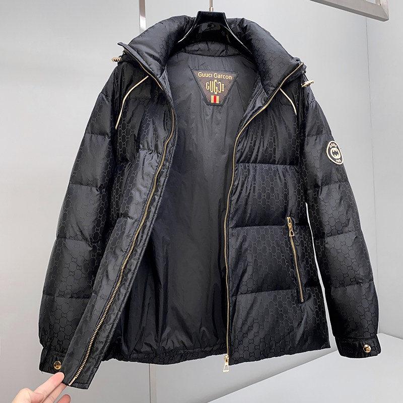 8215P45025冬季新款90%白鸭绒微阔连帽迷彩羽绒服控599,男装羽绒服,钱塘2019