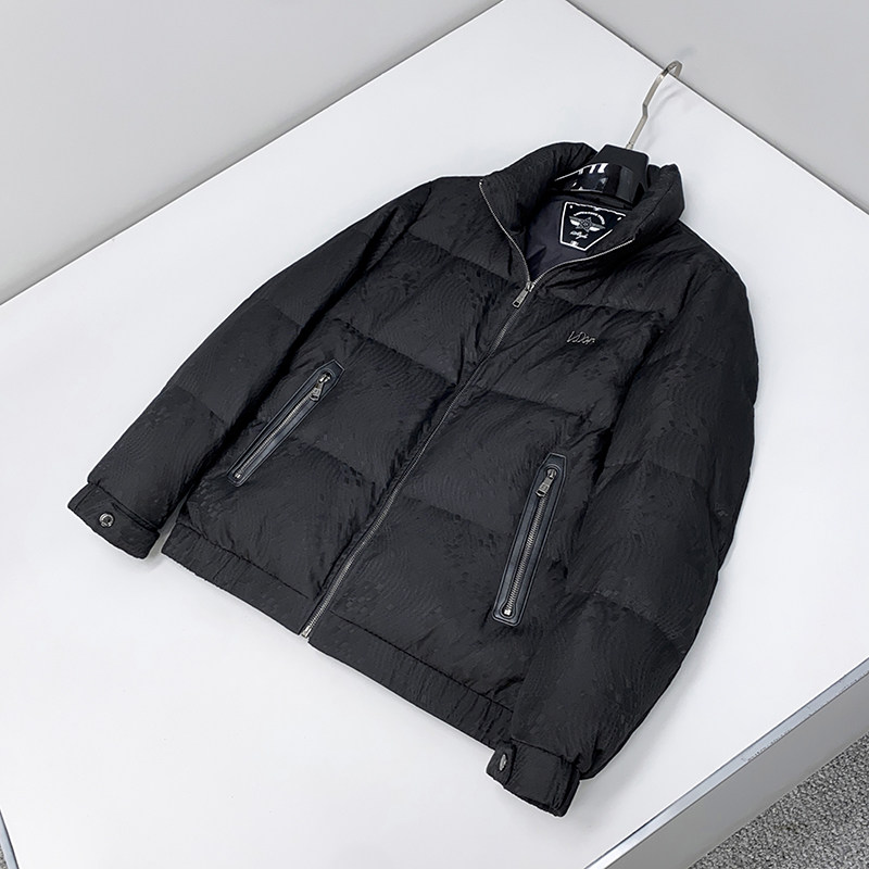 1830P36525冬季新款90%白鸭绒提花立领休闲羽绒服控599,男装羽绒服,钱塘2019