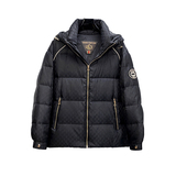 8215P45025冬季新款90%白鸭绒微阔连帽迷彩羽绒服控599，男装羽绒服，钱塘2019