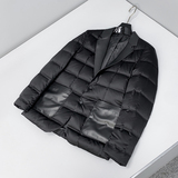 25697P45025冬季90%白鸭绒绵羊皮小西装羽绒控658，男装西服套装，钱塘2019