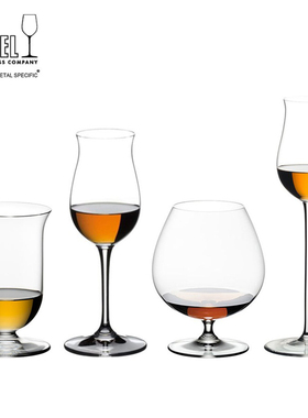 奥地利riedel醴铎进口水晶玻璃轩尼诗干邑杯烈酒杯闻香杯甜酒杯子