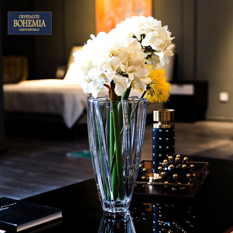 捷克BOHEMIA波西米亚进口水晶玻璃插花瓶Infinity英菲果斗果盘,餐饮具,果盆/果盘/果篮,淘宝优惠券,粉丝福利购,淘宝优惠卷