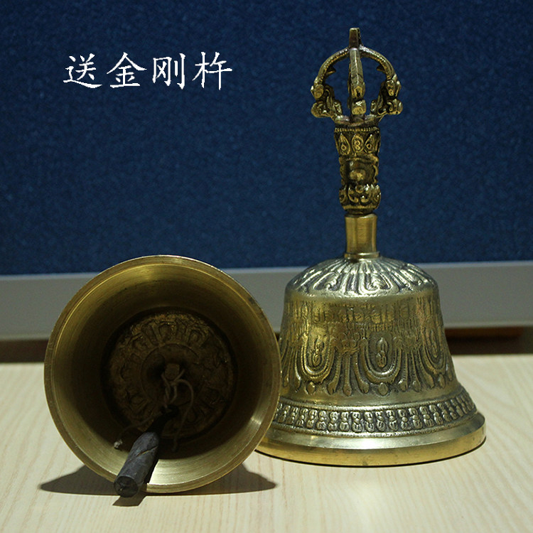 纯铜金刚铃和尚佛具梵呗法器