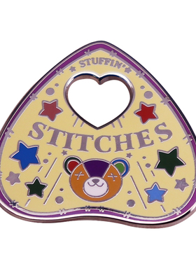 Animal Crossing New Horizons Country Bear heart Ouija Pins