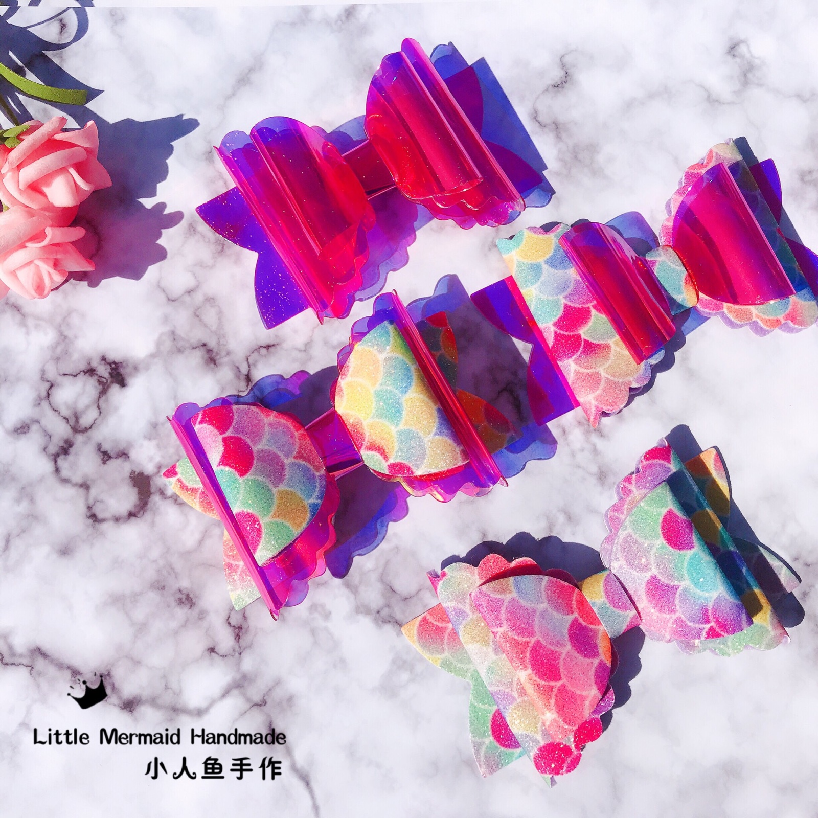 littlemermaid儿童镭射儿童头饰
