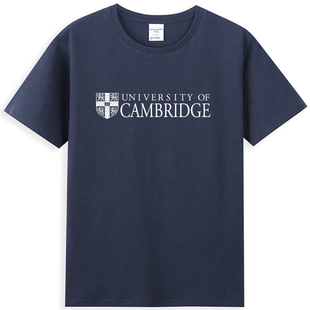 原创剑桥大学CambridgeT恤文化衫班服纪念品 圆领纯棉短袖半袖·