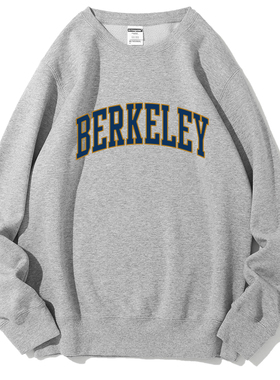 柏克莱UC Berkeley加利福尼亚大学伯克利分校UCB套头Cal圆领卫衣