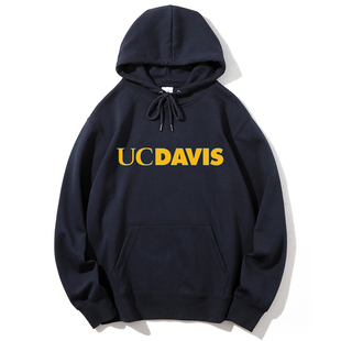 Davis加利福尼亚大学戴维斯分校休闲打底校班服连帽卫衣纪念品