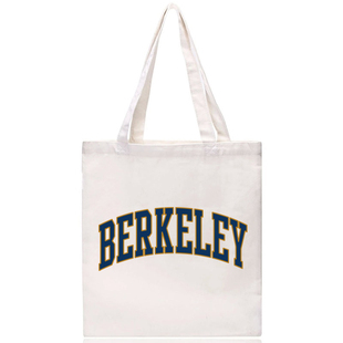 Berkeley美国加利福尼亚大学伯克利分校16安帆布包帆布袋女有拉链