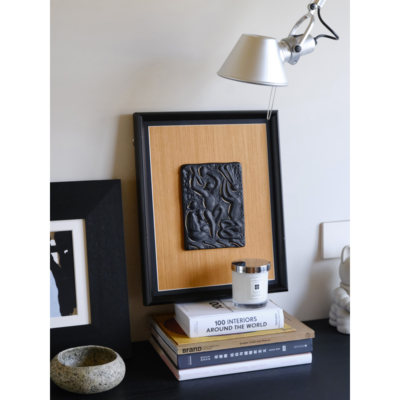 原创手作瓷板画浮雕陶瓷板画