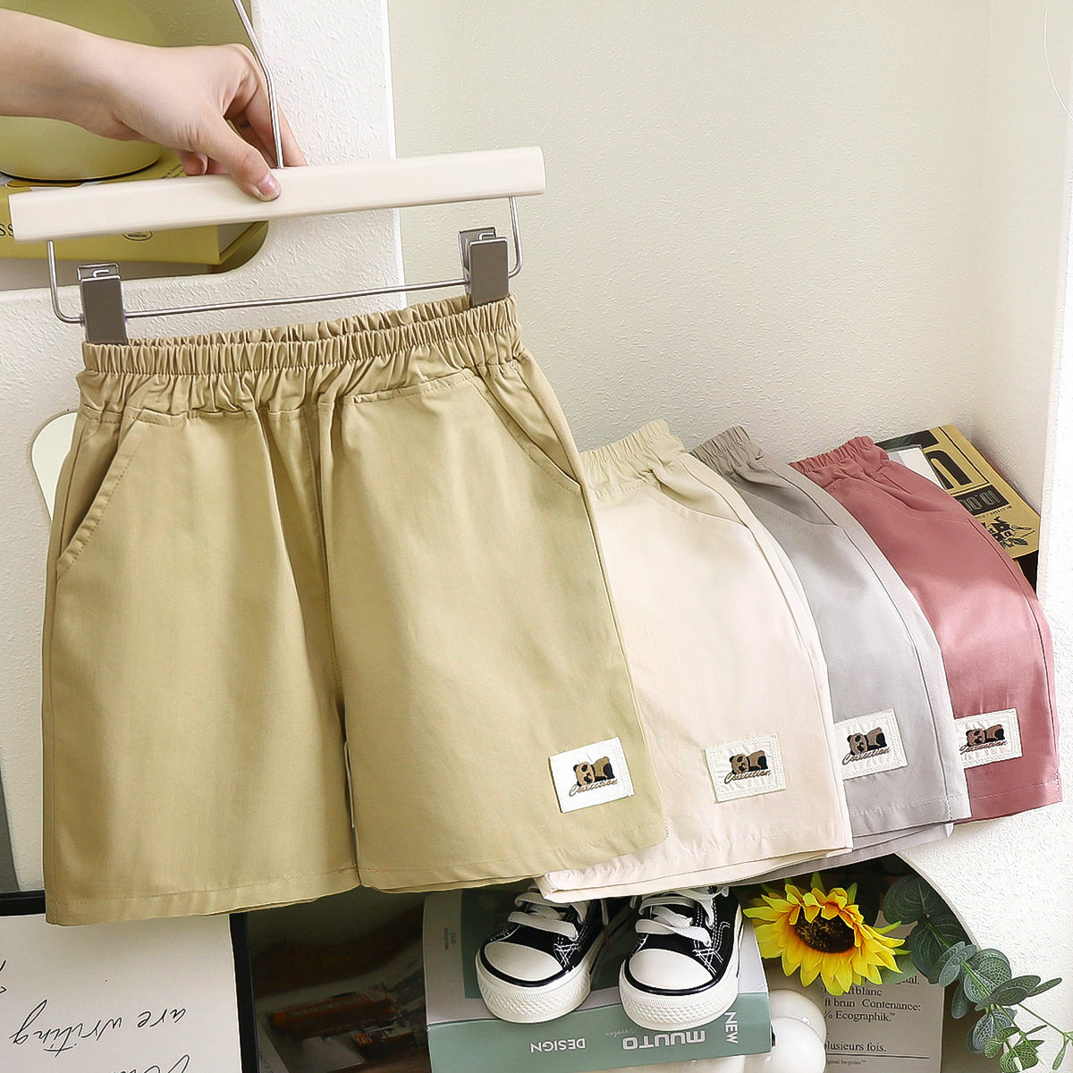 儿童夏季短裤新款男童休闲裤女童百搭纯棉裤子宝宝夏装童裤,童装/婴儿装/亲子装,裤子,淘宝优惠券,粉丝福利购,淘宝优惠卷