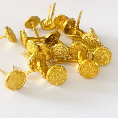 综合大檐帽两脚帽扣 大檐帽配饰 制服大盖帽配件 金色帽扣