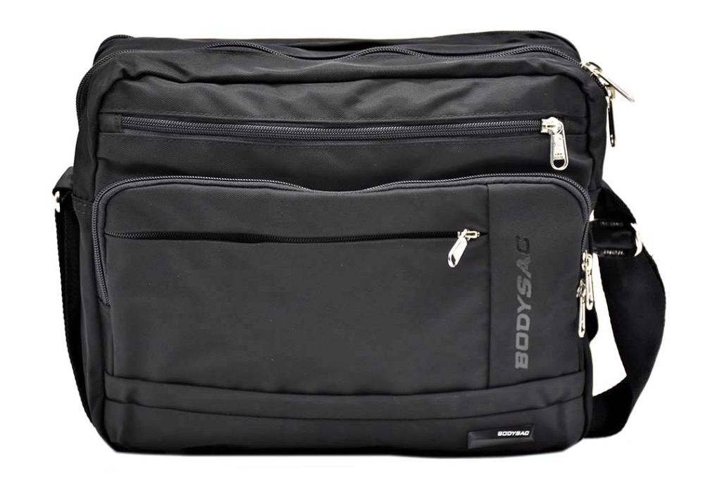 Bodysac多功能防泼水商务运动休闲韩版户外单肩包斜挎包B2934