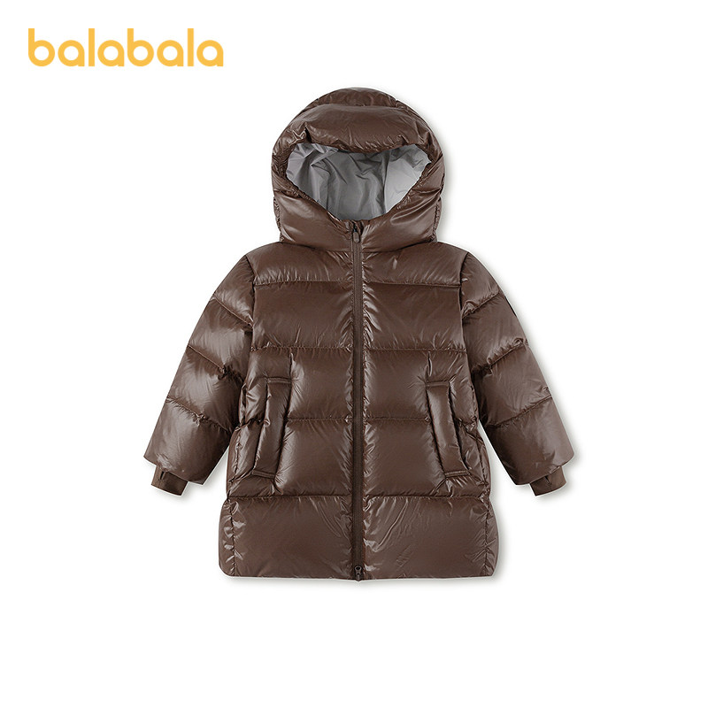 巴拉巴拉balaOne羽绒服舒适连帽