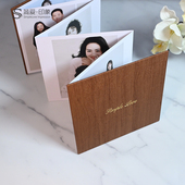 风琴册 定制作亲子全家福个人艺术肖像写真照片打印做成纪念相册