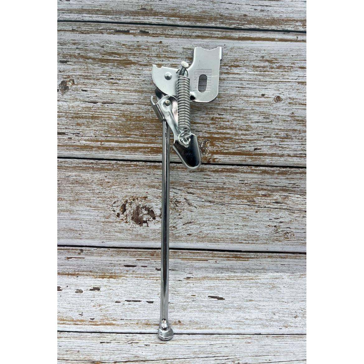 加厚自行车脚支持与弹簧双支持儿童自行车单支持固体三脚架梯子通