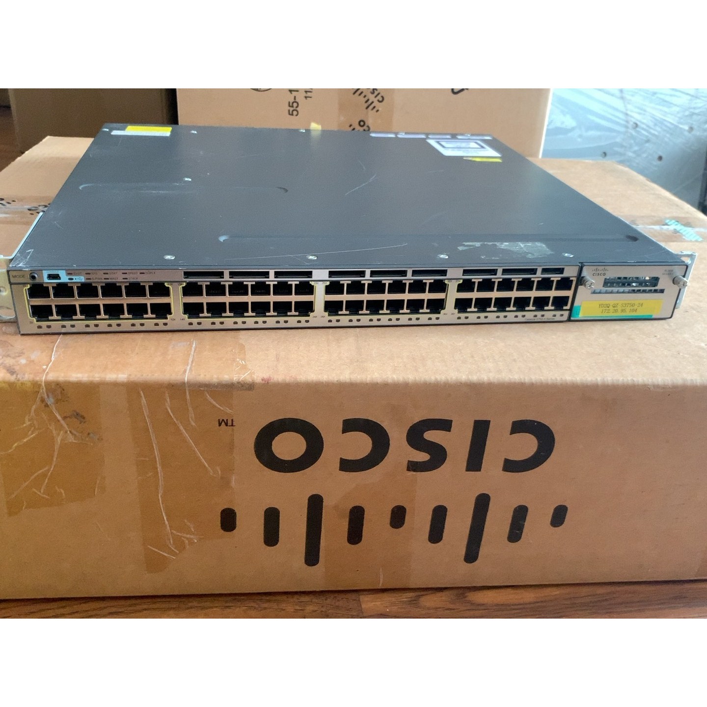 思科cisco WS-C3750X-48T-L WS-C37