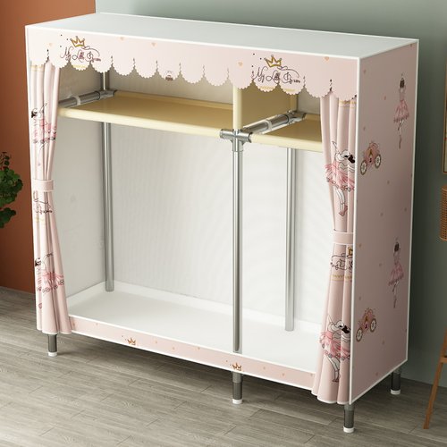 布衣柜全合金钢接头加厚加粗钢管