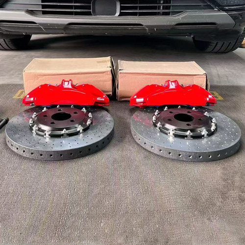 ok gt350大6活塞碳陶瓷刹车卡钳碟适用于福特探险者 raport