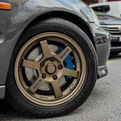 适用于spoon本田gk5 gn1 fit gn1 jazz city 4活塞刹车卡钳