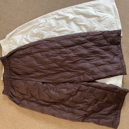 凤轩阁 新款专柜鹅绒花苞裤8089