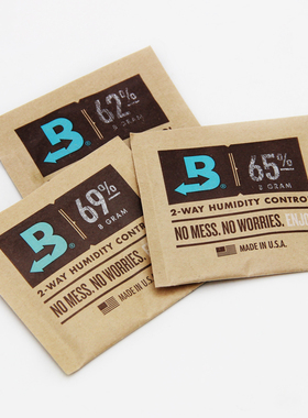 美国Boveda Humidipak 69%62%65%雪茄保湿包加湿袋 8g便携小袋装