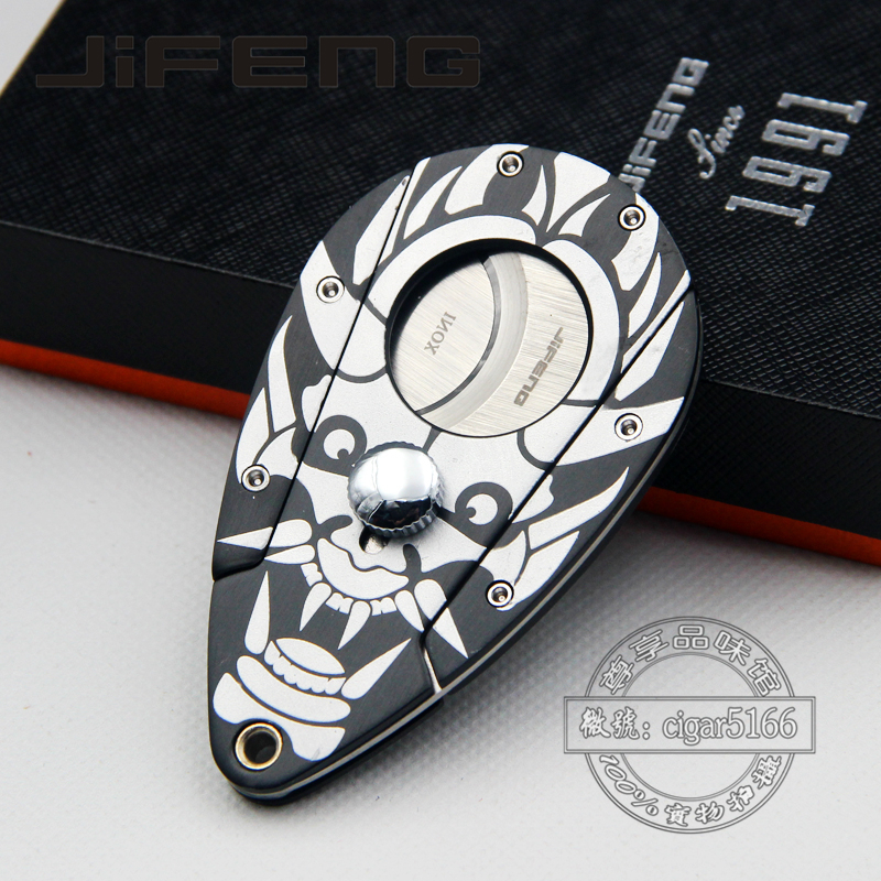 包邮 季风JiFENG雪茄剪 精美鬼面雪茄剪 雪茄刀 进口不锈钢开孔器在类目 ZIPPO/瑞士军刀/眼镜, 烟具, 雪茄剪/刀中 - 来自Buy2taobao.com提供专业的淘宝代购服务