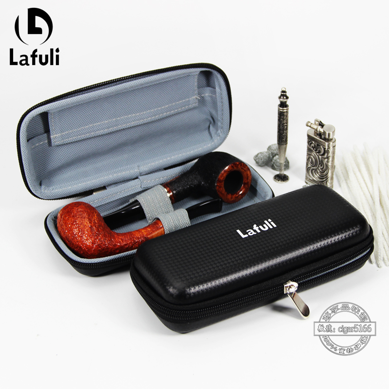 便携轻盈烟斗包Lafuli2位黑色
