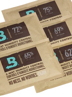 原装美国Boveda Humidipak62%65%69%72%75%加湿包吸湿袋60g大袋装
