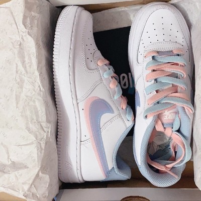 适配NikeAirForce1Low白蓝粉