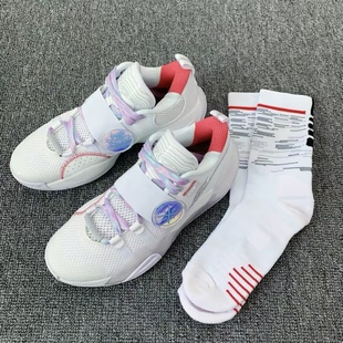 适配全城8 lite 白色 梦境扎染全息反光泼墨鞋绳全城10音速10鞋带