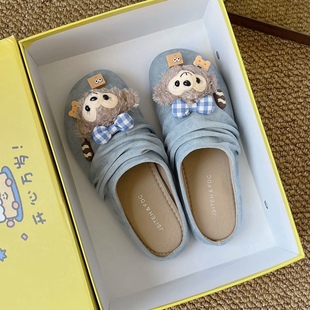 勃肯鞋雪地靴毛绒卡通充棉别针雪莉玫饼干糖果立体鞋面鞋扣装饰扣