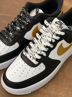 适配AirForce07黑白金黑底白点