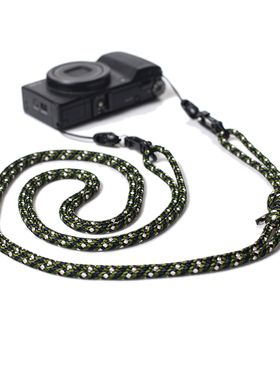 shounenn 原创相机背带编织绳微单斜挎挂绳适用于理光GR索尼zv10