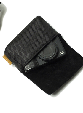 Shounenn便携防水数码相机收纳包减震保护适用于GR索尼黑卡片机包