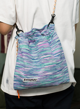 shounenn原创镜头保护收纳袋单反相机包便携抽绳束口袋彩色单肩包